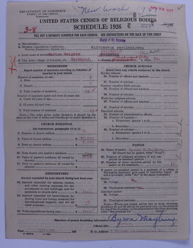 Scan of Church of the Nazarene: 677