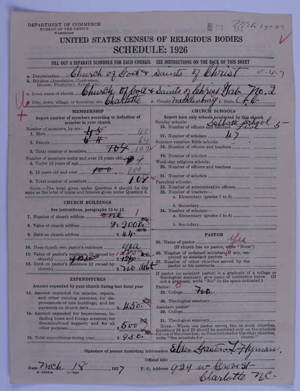 Scan of Church of God and Saints of Christ: 94