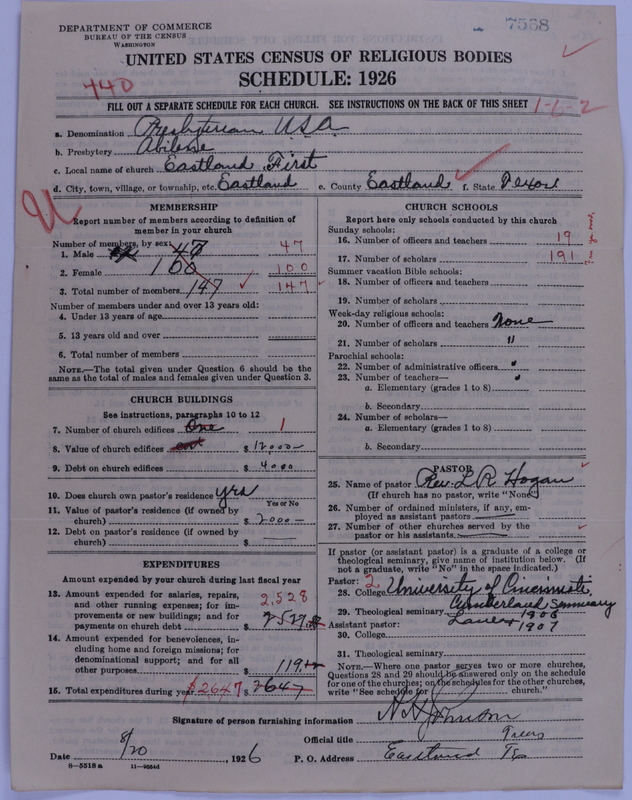 Scan of Presbyterian Church in the United States of America: 7568