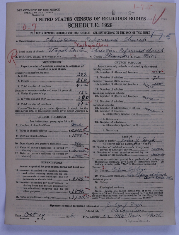 Scan of Christian Reformed Church: 97