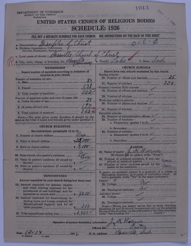 Scan of Disciples of Christ: 1013