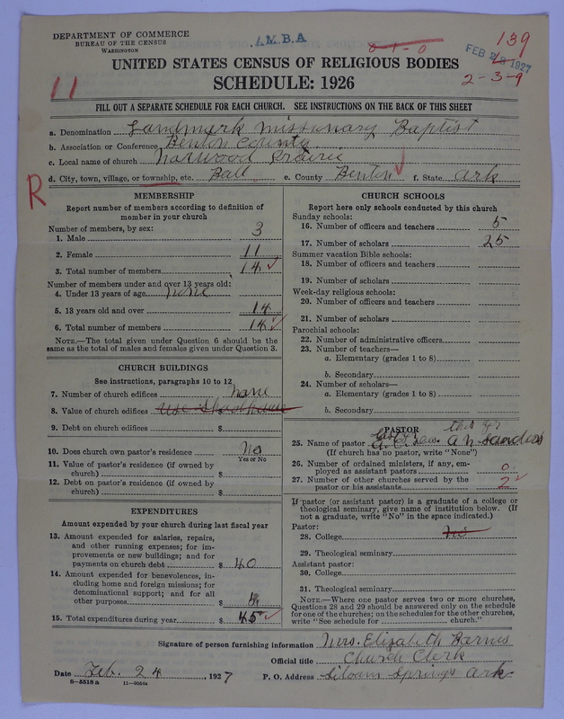 Scan of Landmark Baptist of America: 139