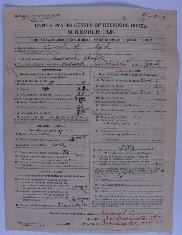 Scan of Church of God (Headquarters, Anderson, Ind.): 167