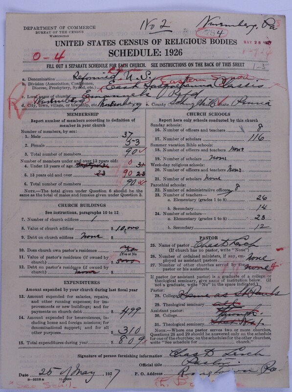 Scan of Reformed Church in the United States: 784