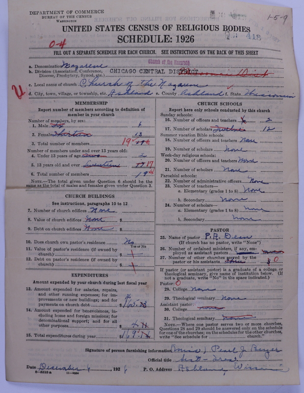 Scan of Church of the Nazarene: 418