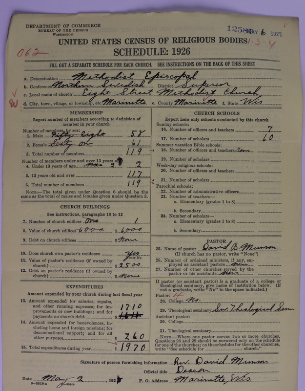 Scan of Methodist Episcopal Church: 12587