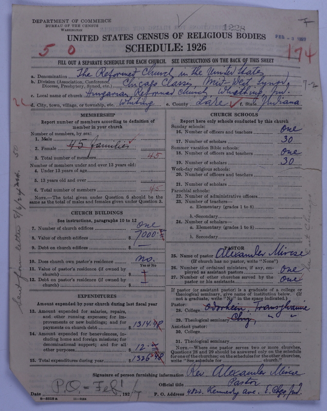 Scan of Reformed Church in the United States: 1228