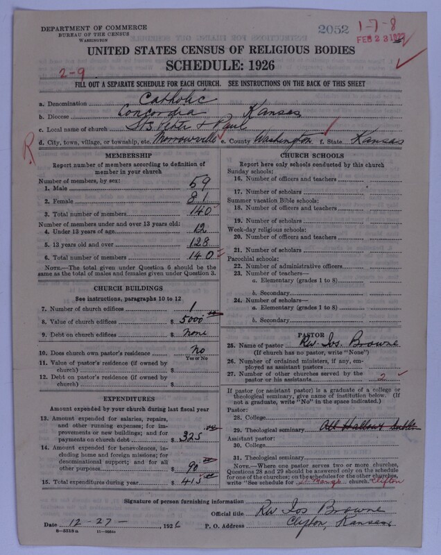 Scan of Roman Catholic Church: 2052