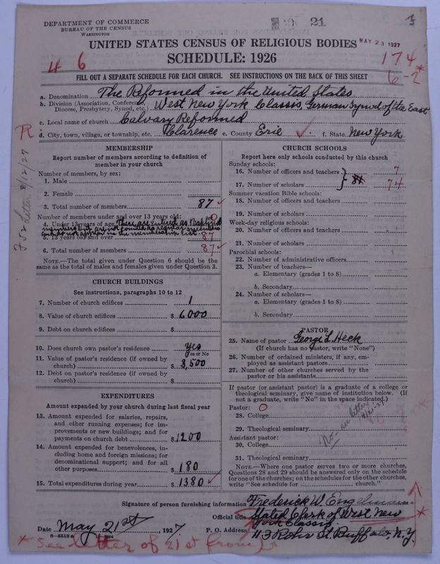 Scan of Reformed Church in the United States: 21