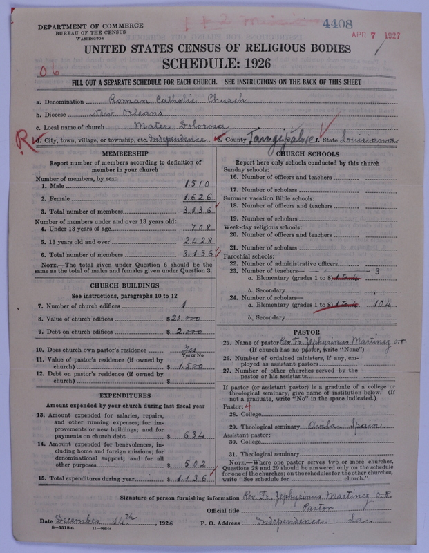 Scan of Roman Catholic Church: 4408