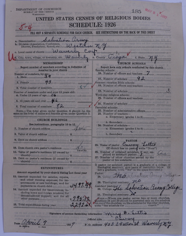 Scan of Salvation Army: 185