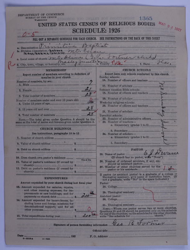 Scan of Primitive Baptists: 1365