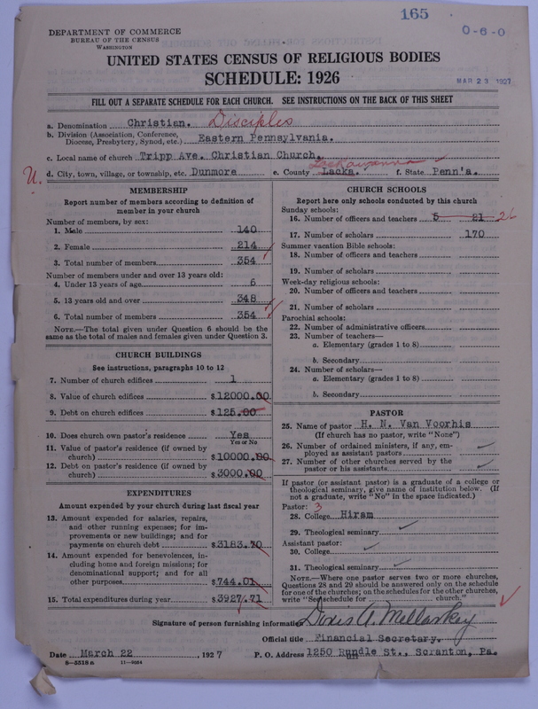 Scan of Disciples of Christ: 165