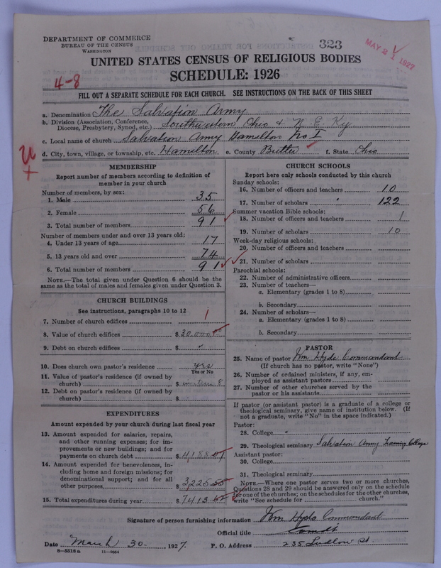 Scan of Salvation Army: 323