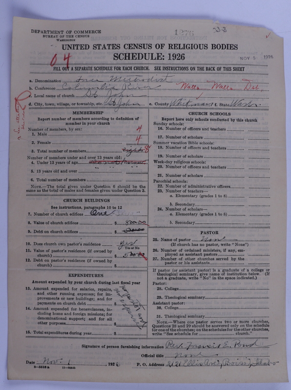 Scan of Free Methodist Church of North America: 1276