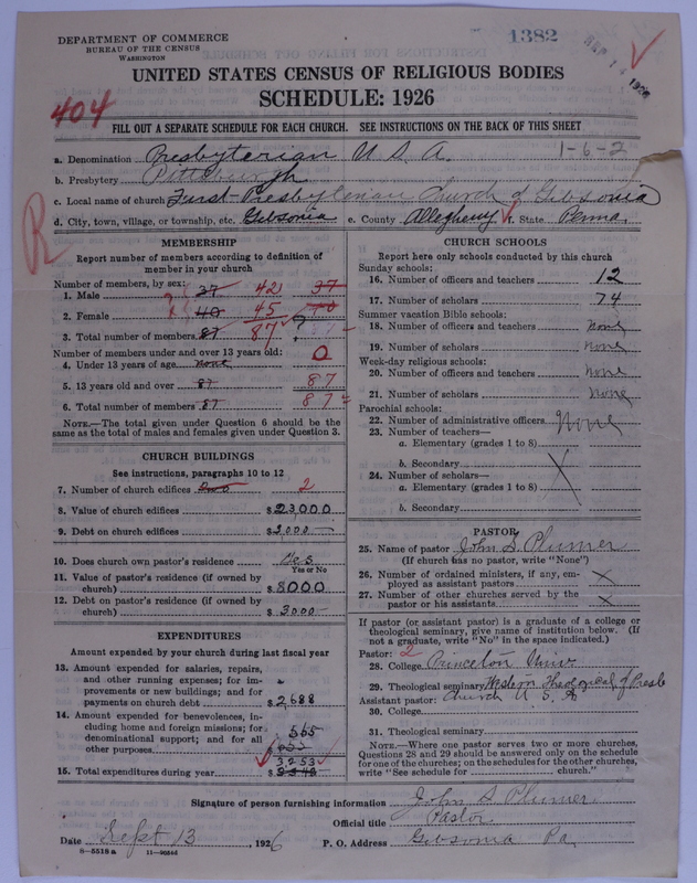 Scan of Presbyterian Church in the United States of America: 1382
