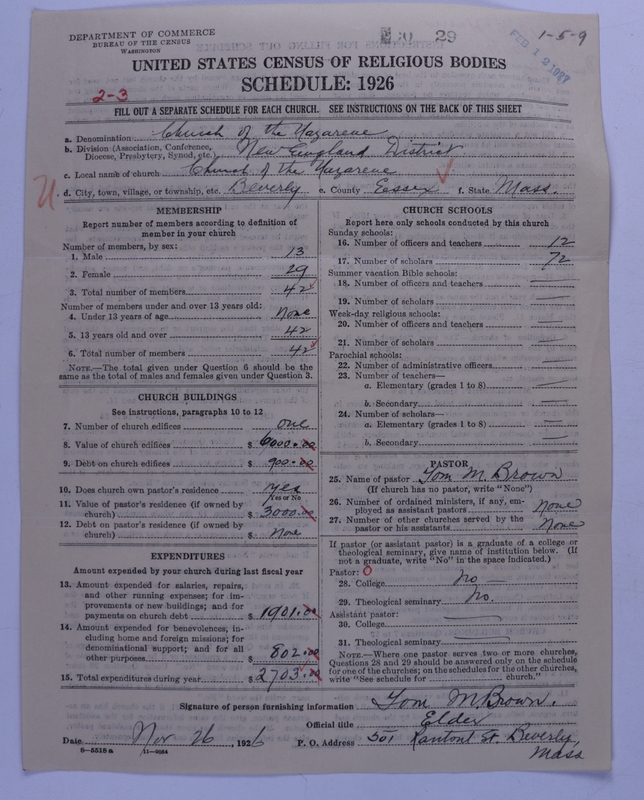 Scan of Church of the Nazarene: 29