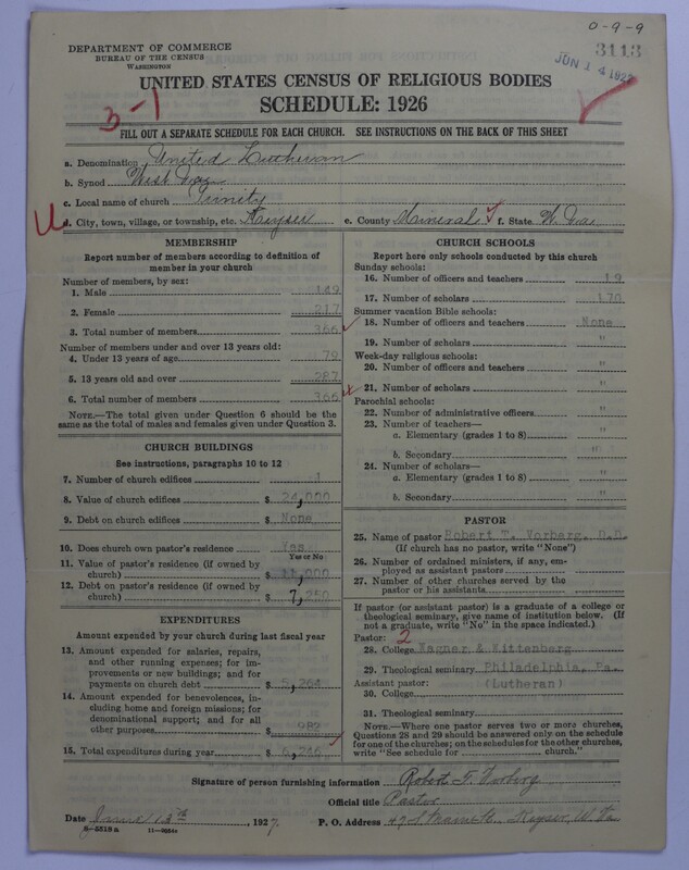 Scan of United Lutheran Church in America: 3113