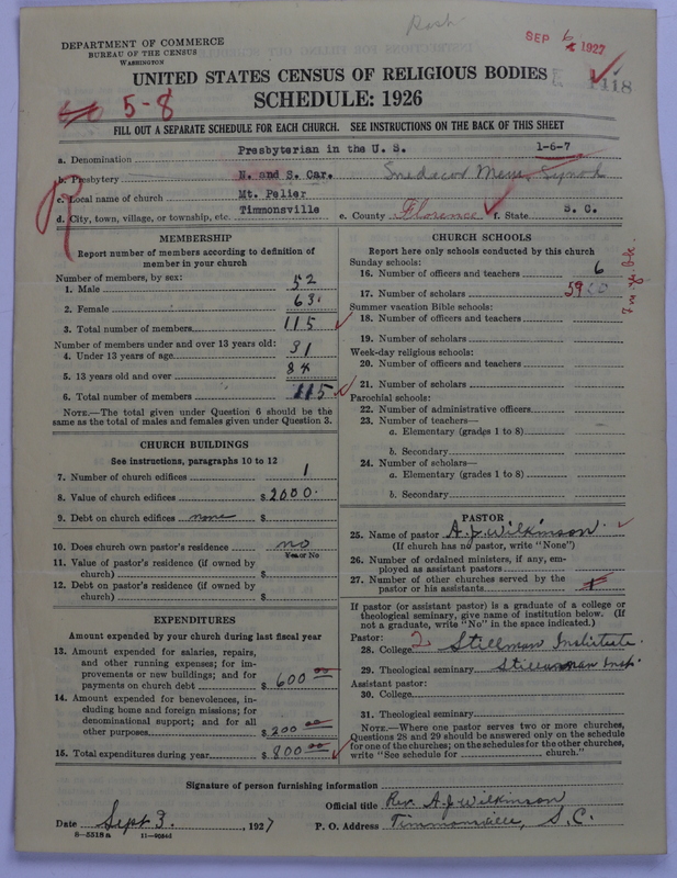 Scan of Presbyterian Church in the United States: 1418