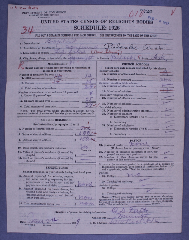 Scan of Southern Baptist Convention: 2720