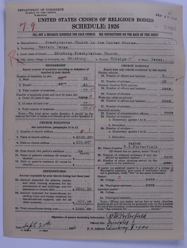 Scan of Presbyterian Church in the United States: 3263