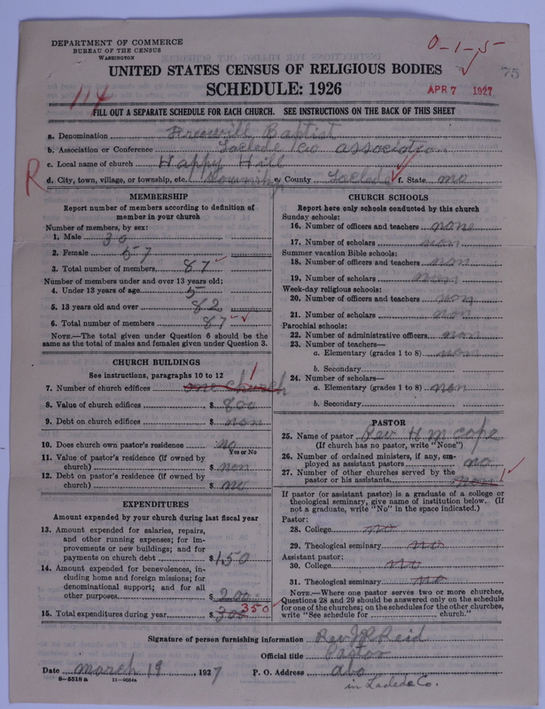 Scan of Free Will Baptists: 75