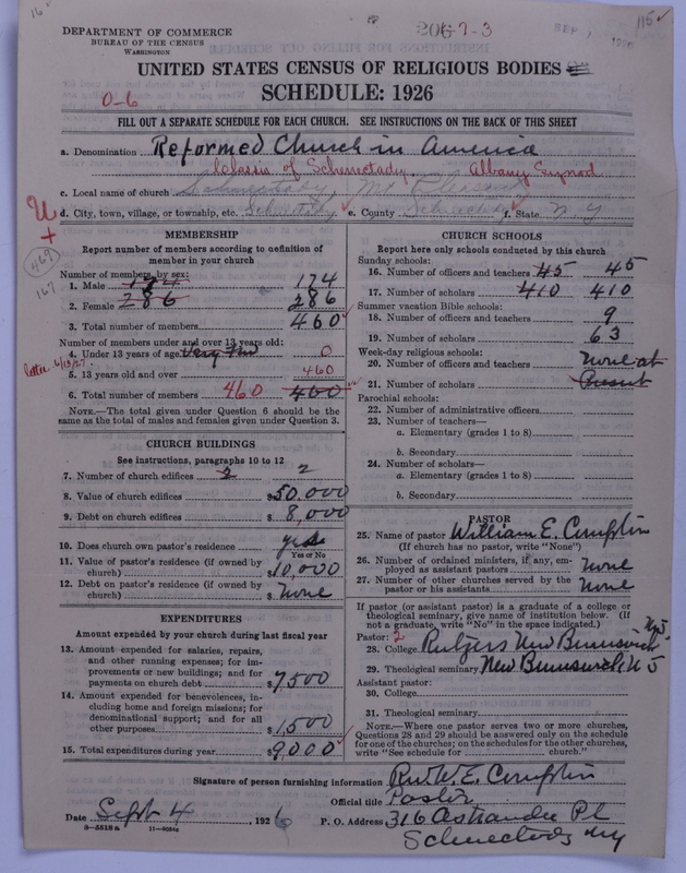 Scan of Reformed Church in America: 206