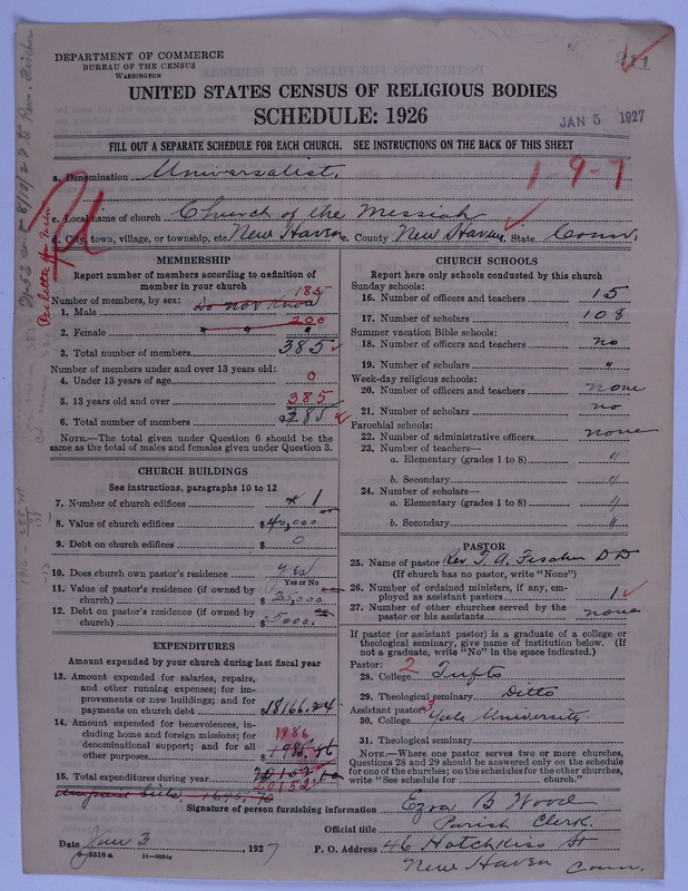 Scan of Universalist Church: 211