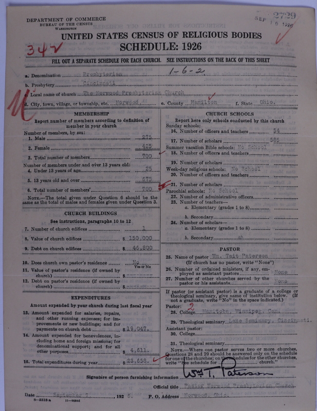 Scan of Presbyterian Church in the United States of America: 2729