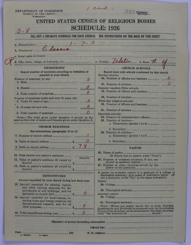 Scan of Reformed Church in America: 242