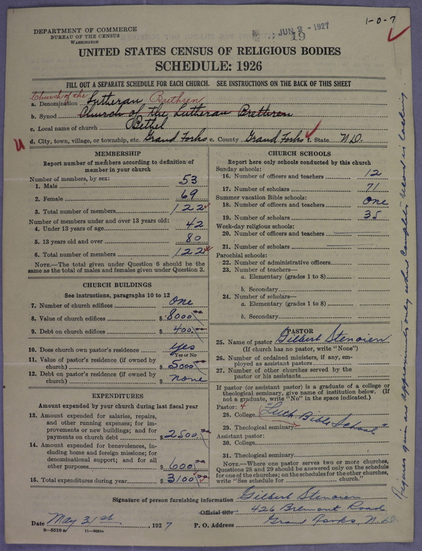 Scan of Church of the Lutheran Brethren of America: 19