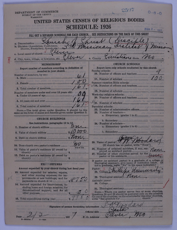 Scan of Disciples of Christ: 2597