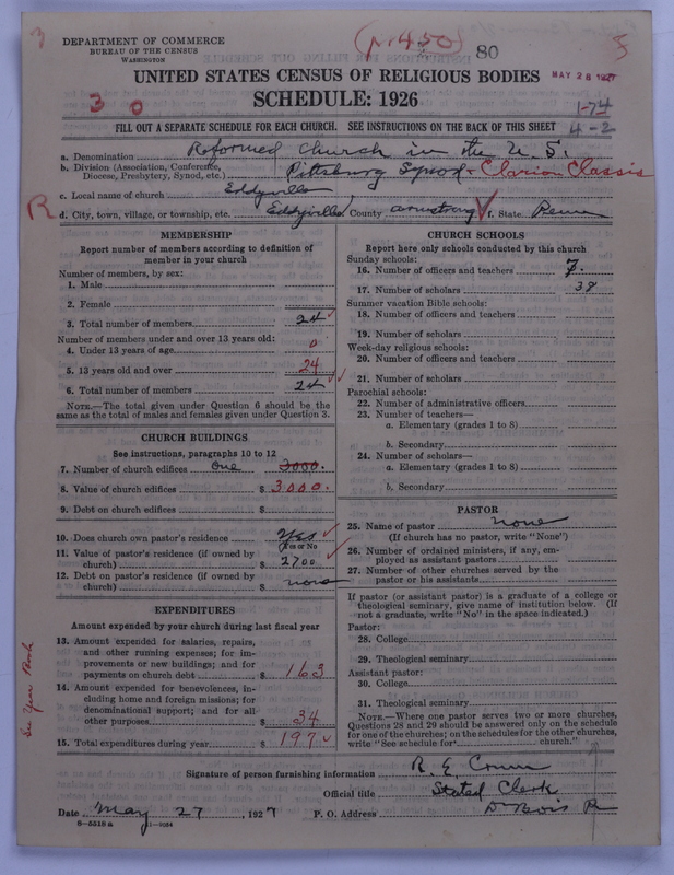 Scan of Reformed Church in the United States: 80