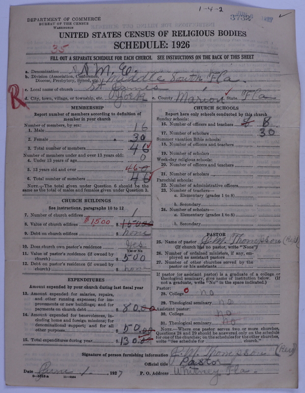 Scan of African Methodist Episcopal Church: 3732