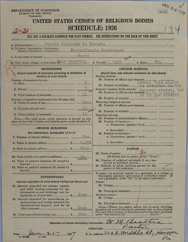 Scan of Church of the United Brethren in Christ: 560