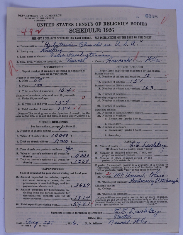 Scan of Presbyterian Church in the United States of America: 6348