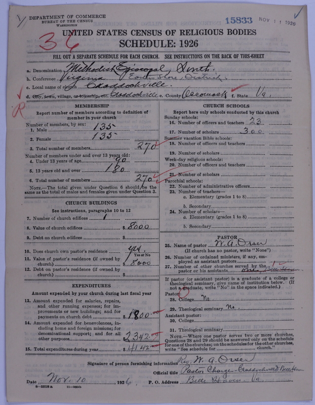 Scan of Methodist Episcopal Church, South: 15833