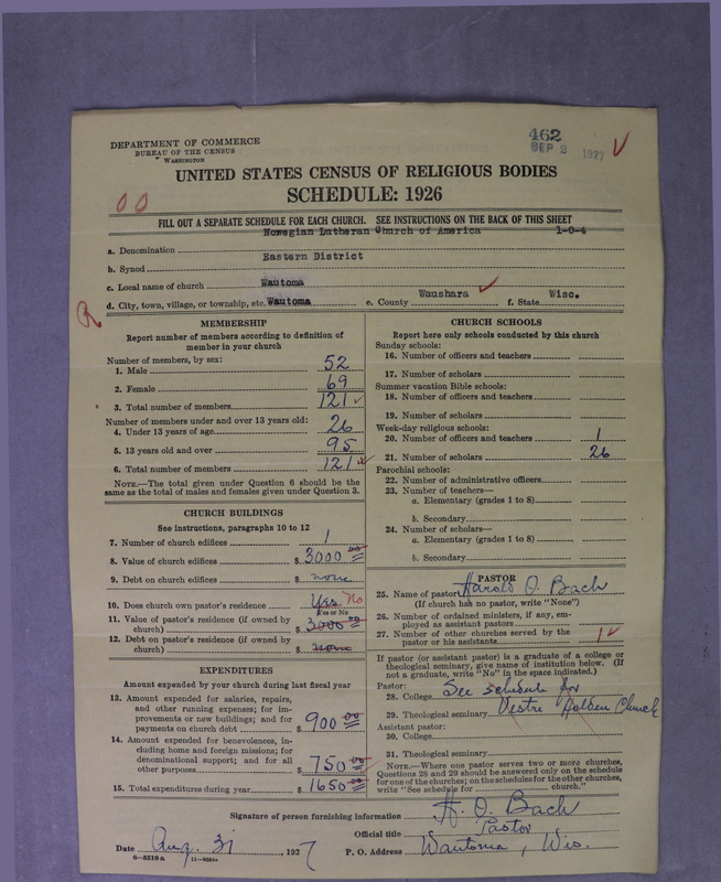 Scan of Norwegian Lutheran Church of America: 462