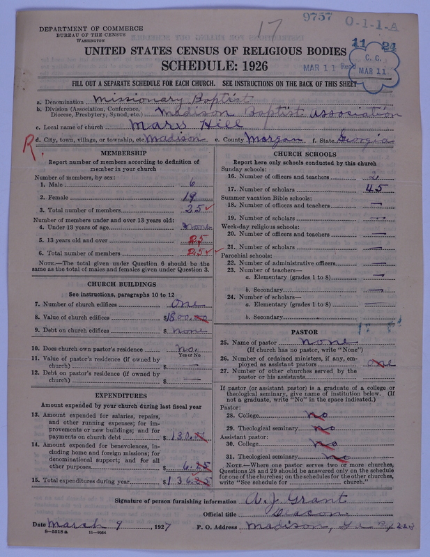 Scan of Negro Baptists: 9757