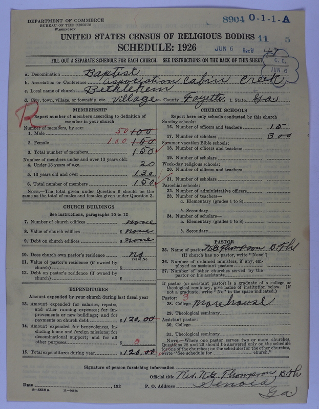 Scan of Negro Baptists: 8904
