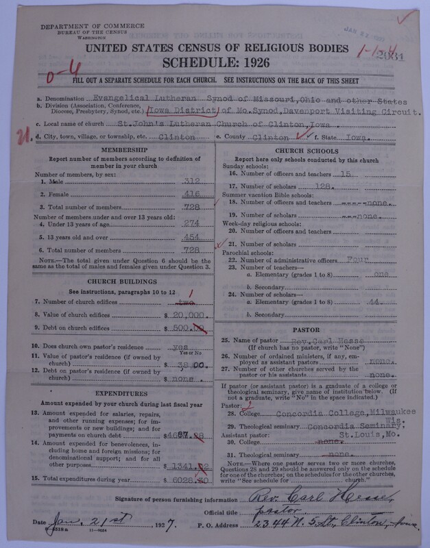 Scan of Evangelical Lutheran Synodical Conference of America: Evangelical Lutheran Synod of Missouri, Ohio, and Other States: 2031