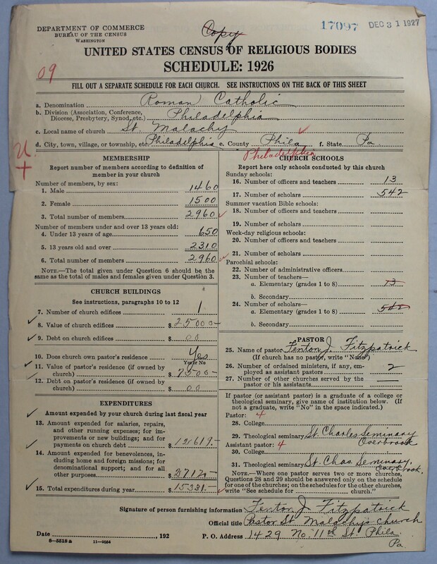 Scan of Roman Catholic Church: 17097