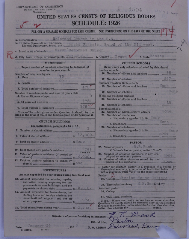Scan of Reformed Church in the United States: 1504