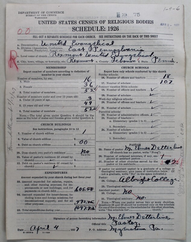 Scan of Evangelical Congregational Church: 75