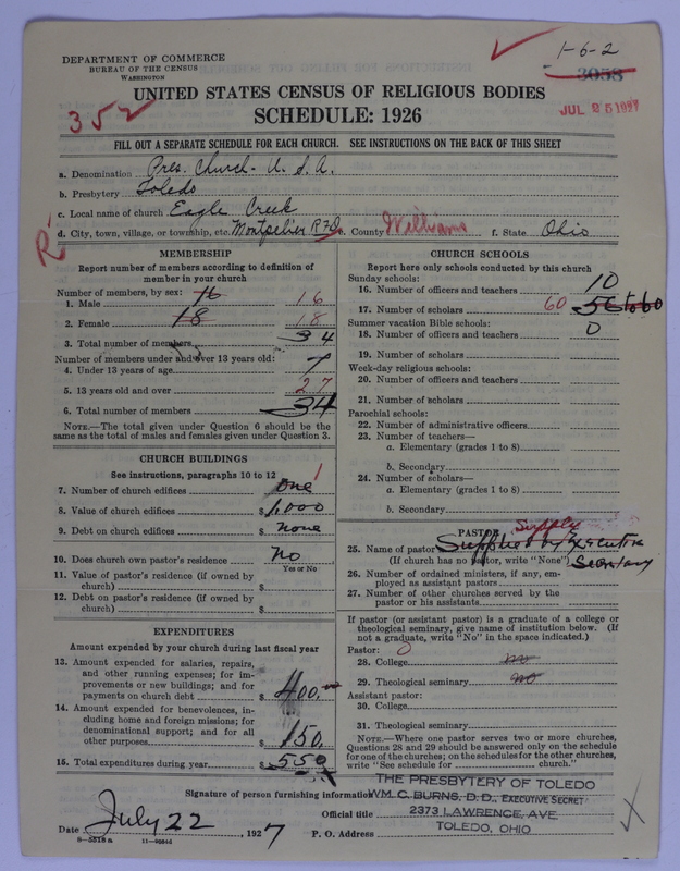 Scan of Presbyterian Church in the United States of America: 3058