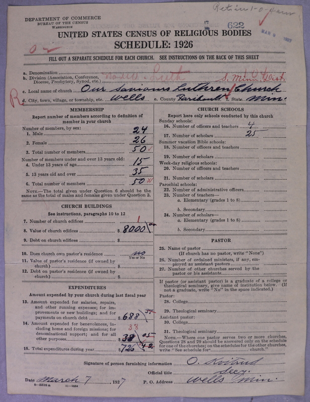 Scan of Norwegian Lutheran Church of America: 622