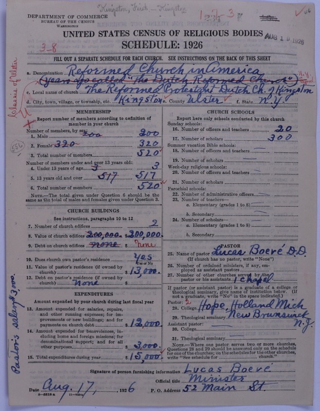 Scan of Reformed Church in America: 234