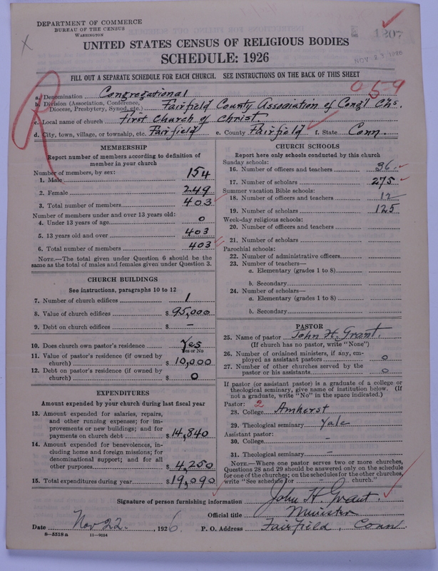 Scan of Congregational Churches: 1207