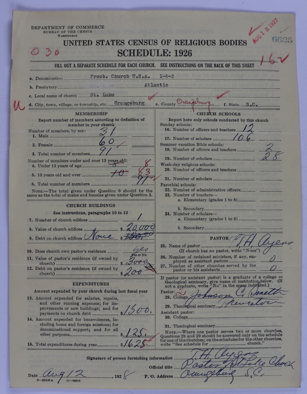 Scan of Presbyterian Church in the United States of America: 6625