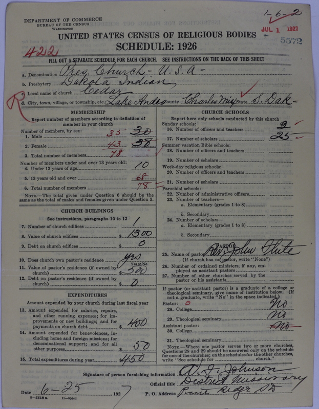 Scan of Presbyterian Church in the United States of America: 5572